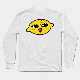Lemon Cartoon Long Sleeve T-Shirt